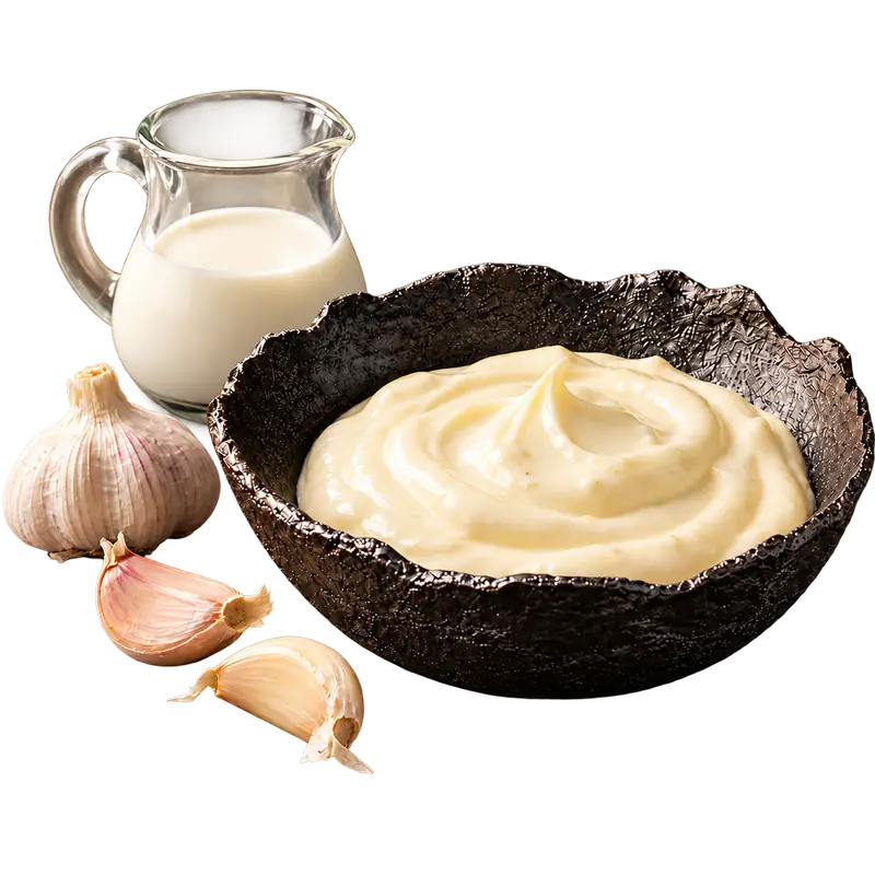 Aioli mit Milch – schnelle Variante
